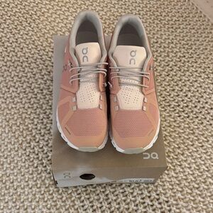 On Running Coral Athletic Shoes